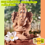 Terra-Seed Ganesha 9 inch